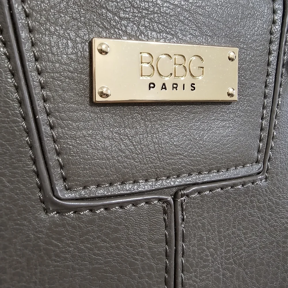 BCBG Paris olive tote shoulder bag
